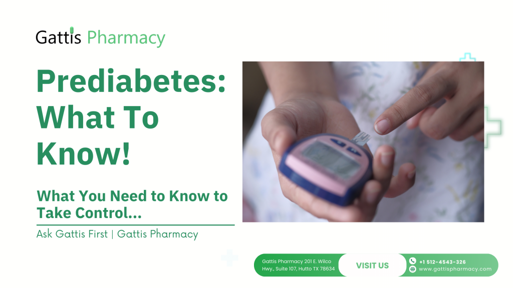 Prediabetes: What You Need to Know