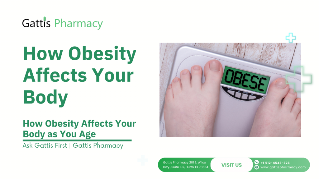 How Obesity Affects Your Body as You Age