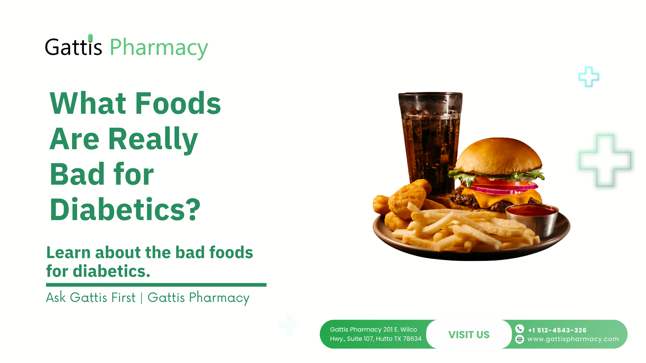 Bad foods for diabetics - Gattis Pharmacy